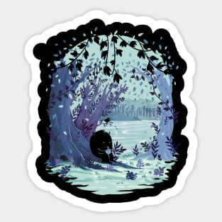 A Quiet Spot of Tea Sticker